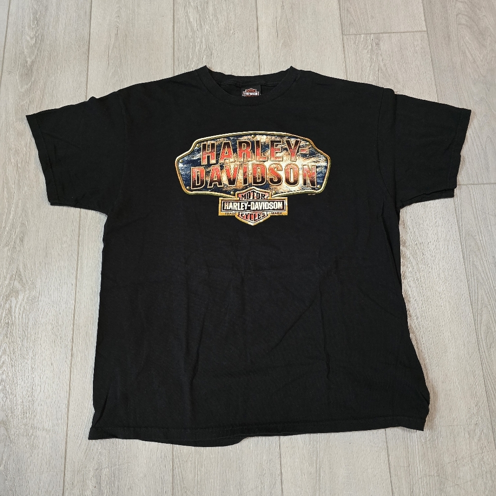 Harley Davidson Route 66 Tulsa Oklahoma T-shirt Size XL